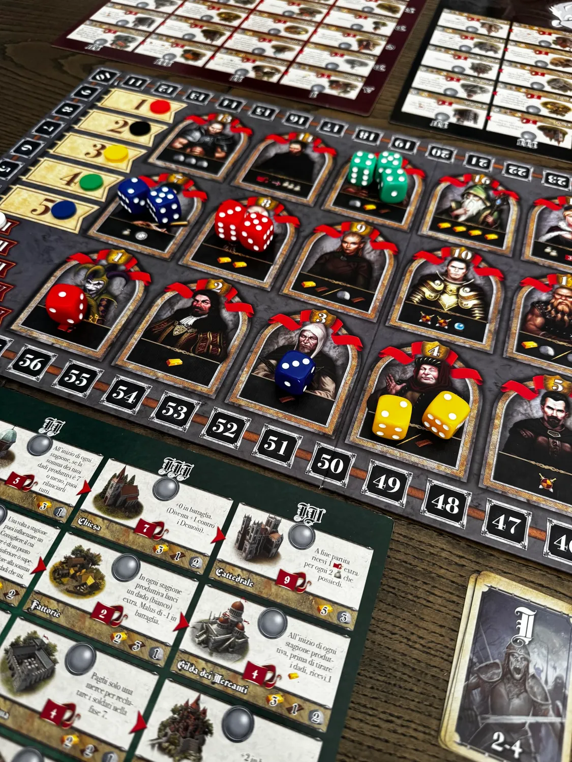Giochi Uniti Kingsburg 3 Edizione gioco tavolo dadi
