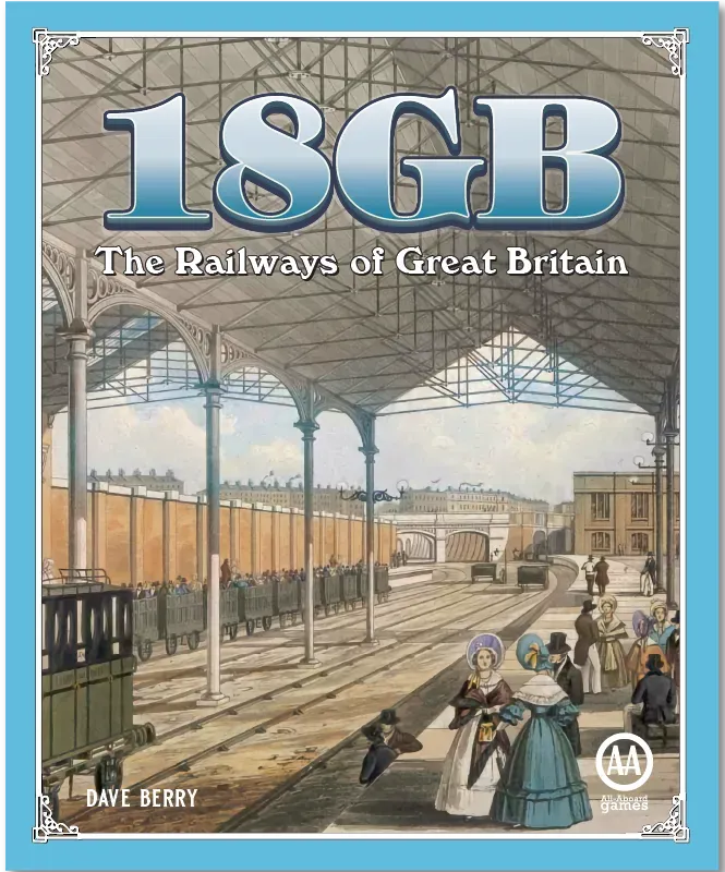 All-Aboard Games 18GB gioco da tavolo ferrovie Gran Bretagna