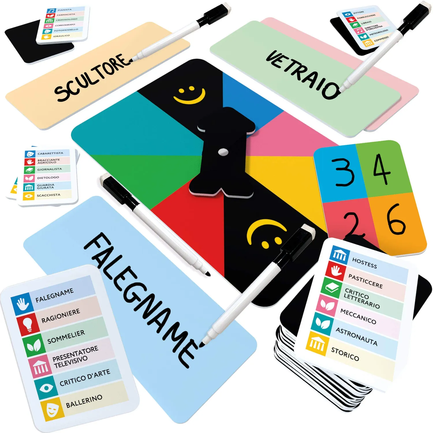 Ludic X-Job gioco di società mestieri misteriosi 3-8 giocatori