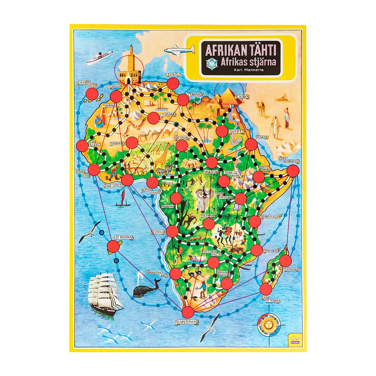 Peliko Afrikan Tähti gioco da tavolo stella africana classico