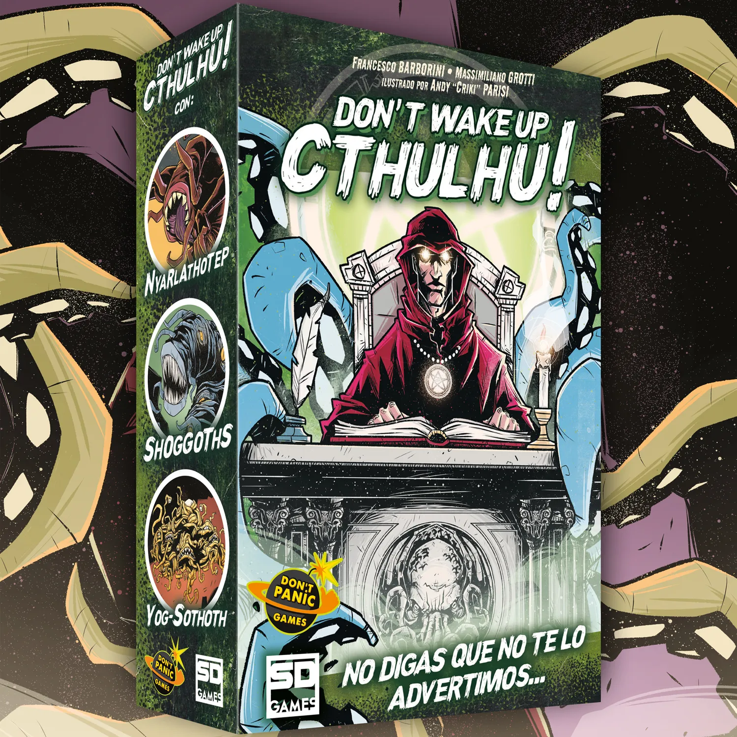 SD Games Don’t Wake Up Cthulhu gioco di carte bluff