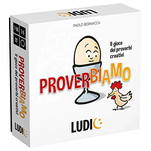 Ludic Proverbiamo gioco di società proverbi creativi 2-6