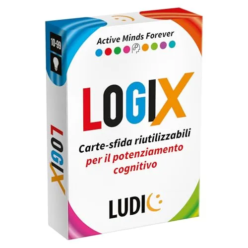 Ludic Cards LogiX gioco logica carte riutilizzabili