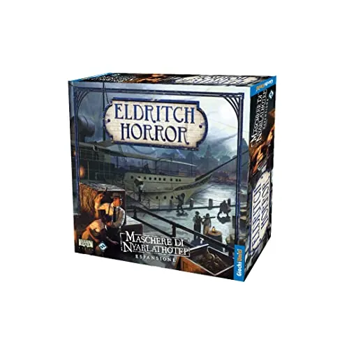 Giochi Uniti Eldritch Horror Maschere di Nyarlathotep espansione