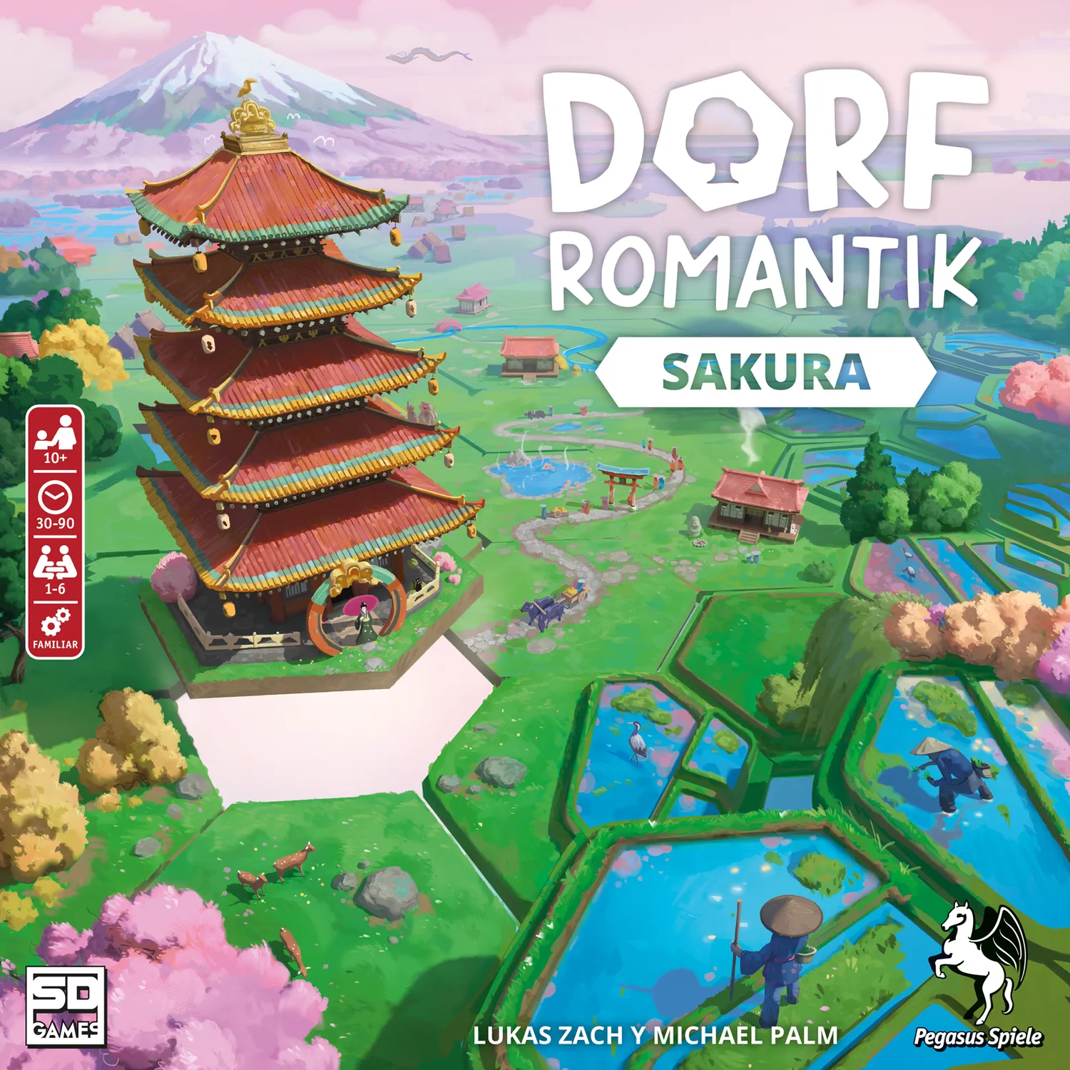 SD Games Dorfromantik Sakura gioco cooperativo Giappone