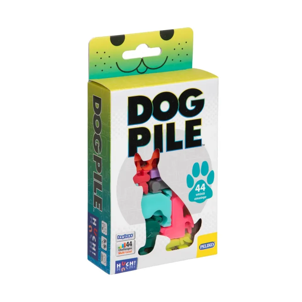 Peliko Dog Pile gioco puzzle 44 sfide cani
