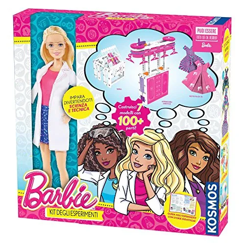 Giochi Uniti Barbie GU582 kit esperimenti Dreamhouse 7 accessori