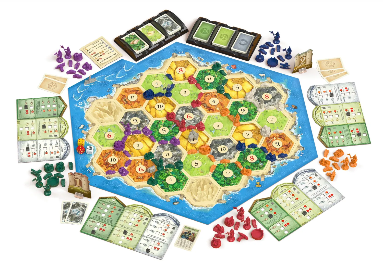 Giochi Uniti Catan Città e Cavalieri GU825 espansione 5-6 giocatori