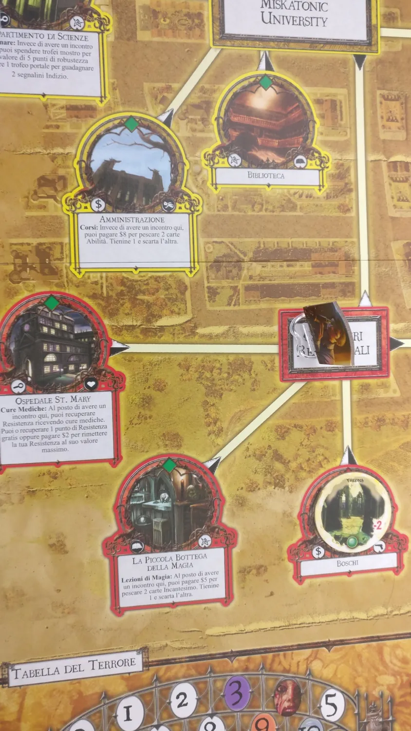 Giochi Uniti Arkham Horror gioco da tavolo horror 1-8