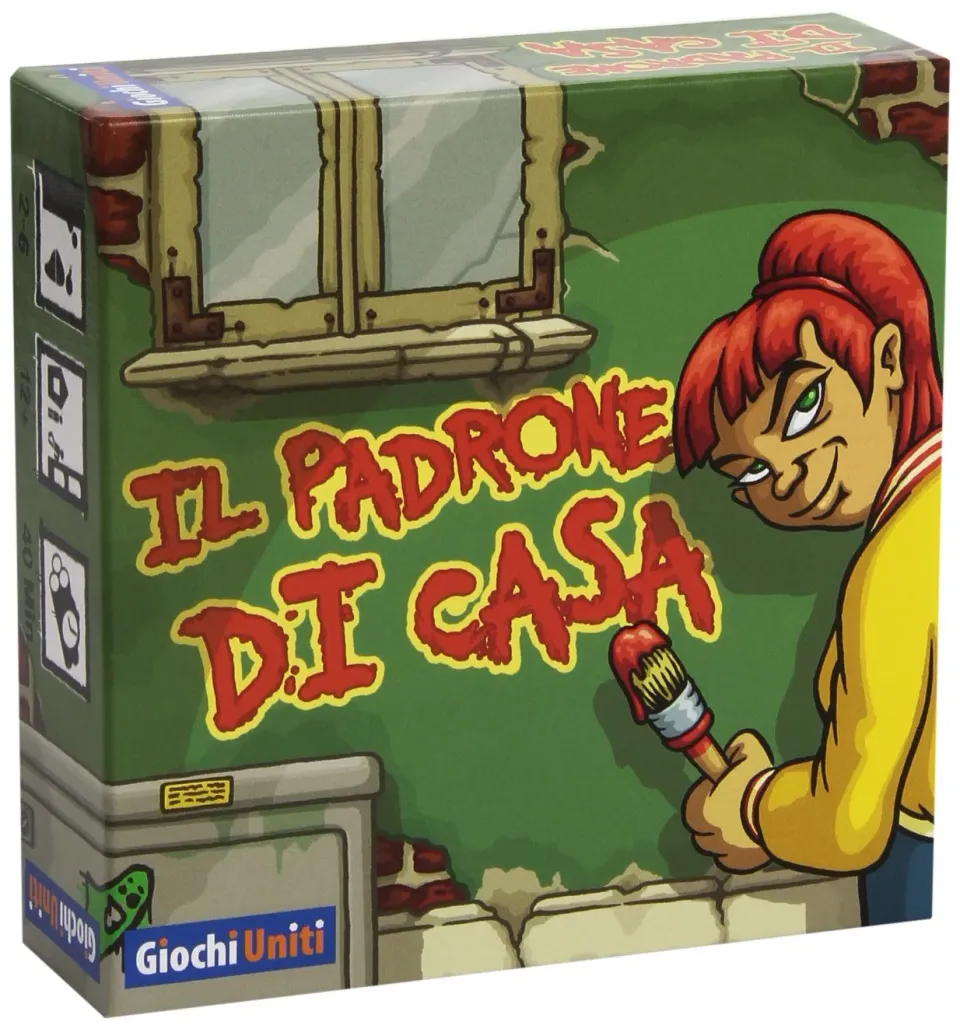 Giochi Uniti Il Padrone di Casa gioco da tavolo 2-6 giocatori