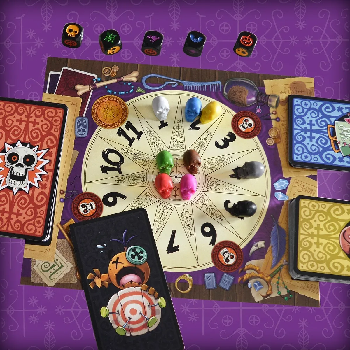 SD Games Vudú party game carte e dadi con bambola