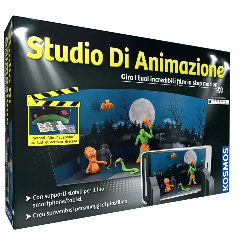 Giochi Uniti Studio di Animazione GU538 kit stop-motion