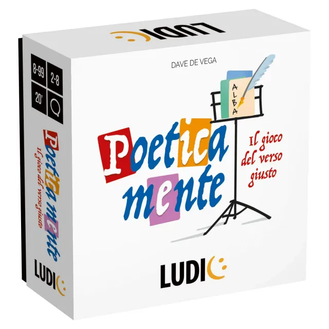 Ludic Poeticamente IT27477 gioco di società 2-8 giocatori