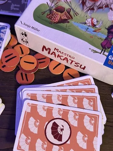 Giochi Uniti Maestro Makatsu Gioco di carte ITA 2-6 giocatori