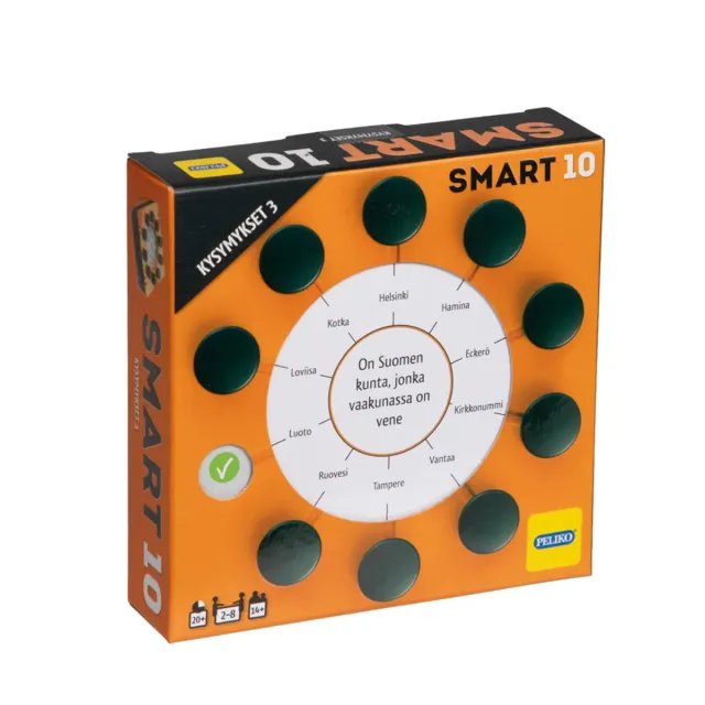 Peliko SMART10 Domande 3 espansione 100 carte quiz