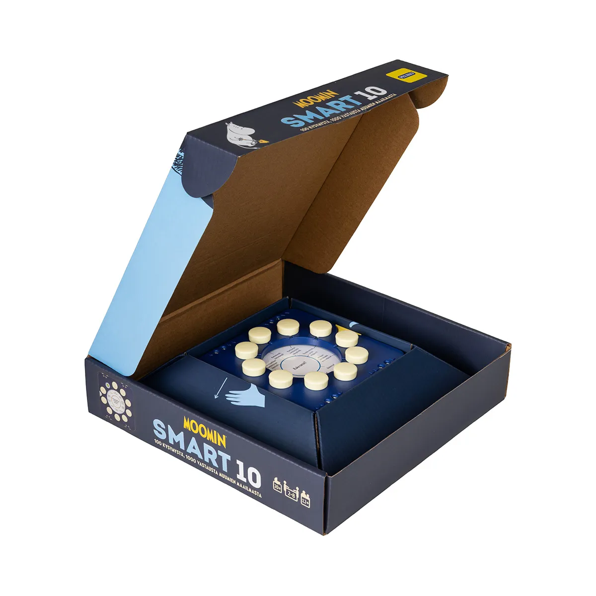Peliko Smart10 Muumi gioco quiz Mumin 80 anni