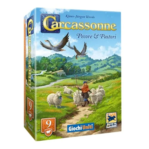 Giochi Uniti Carcassonne Pecore e Pastori 9 espansione 2-5 giocatori