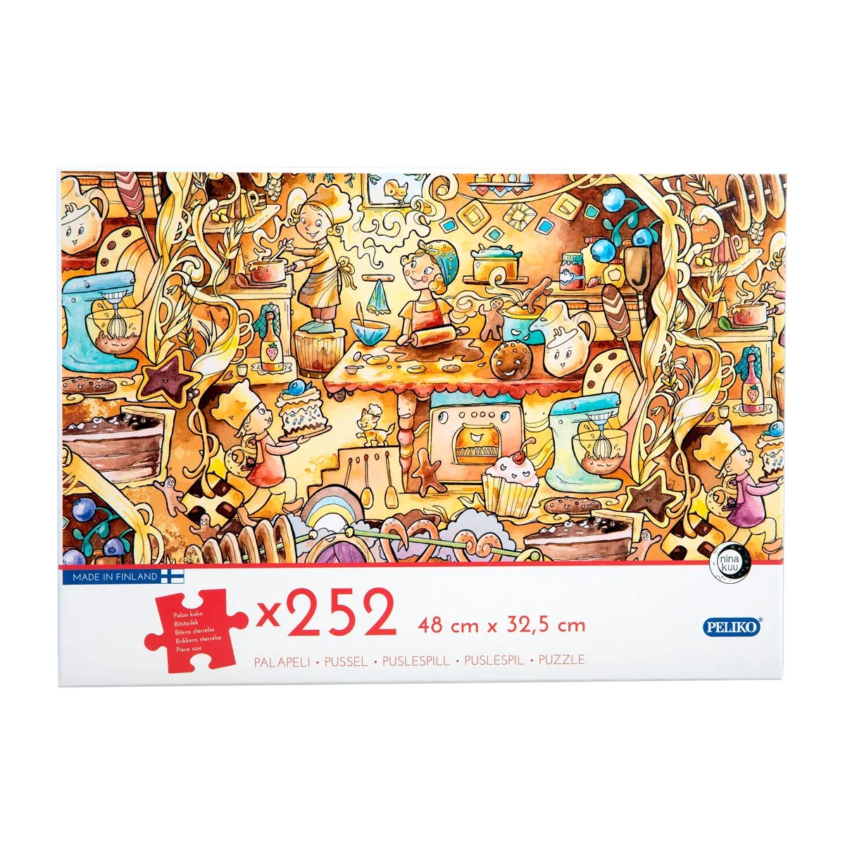 Peliko Nina Kuu Leivonta puzzle 252 pezzi pasticceria