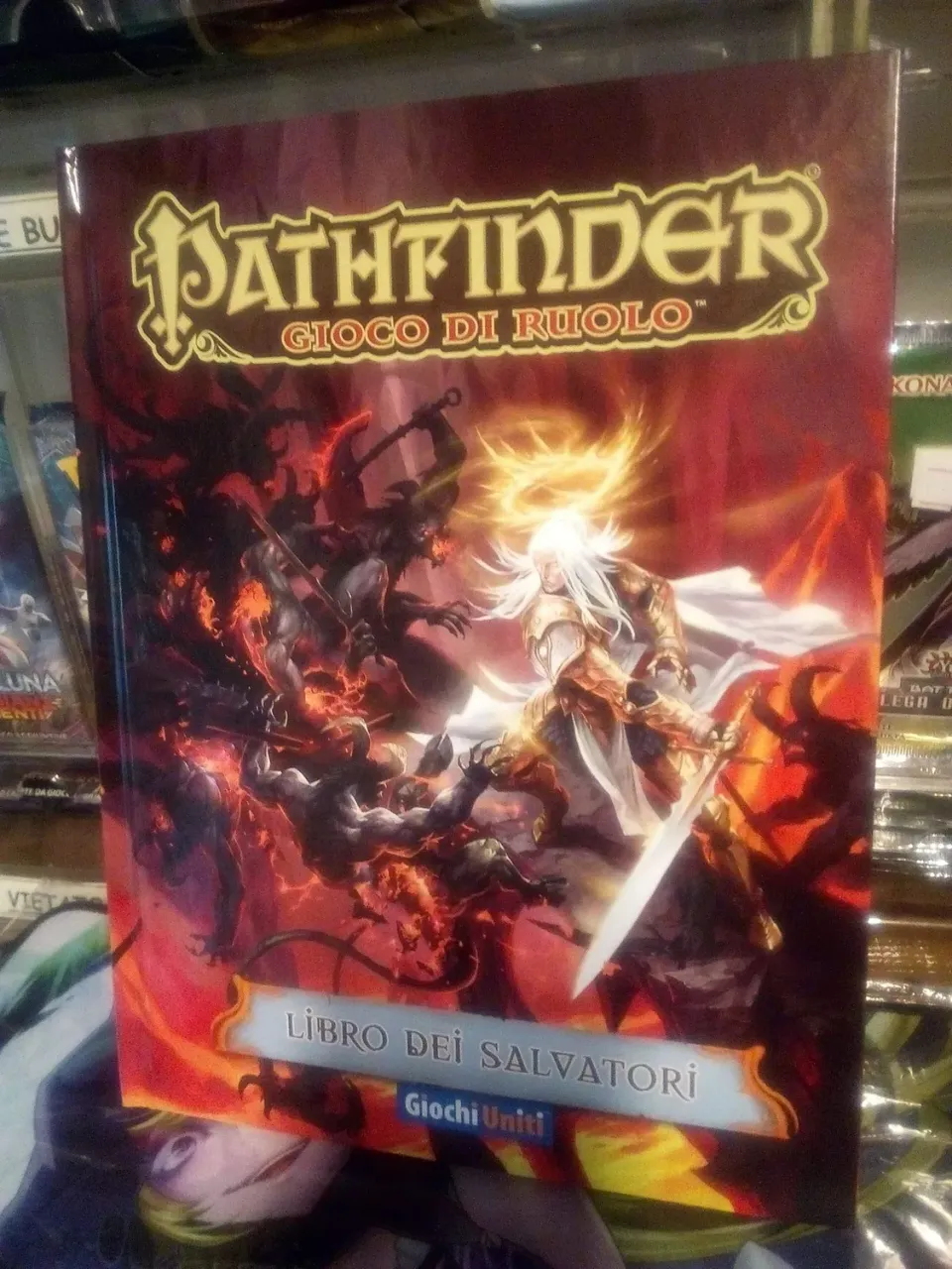 Giochi Uniti Pathfinder Libro dei Salvatori Manuale ITA