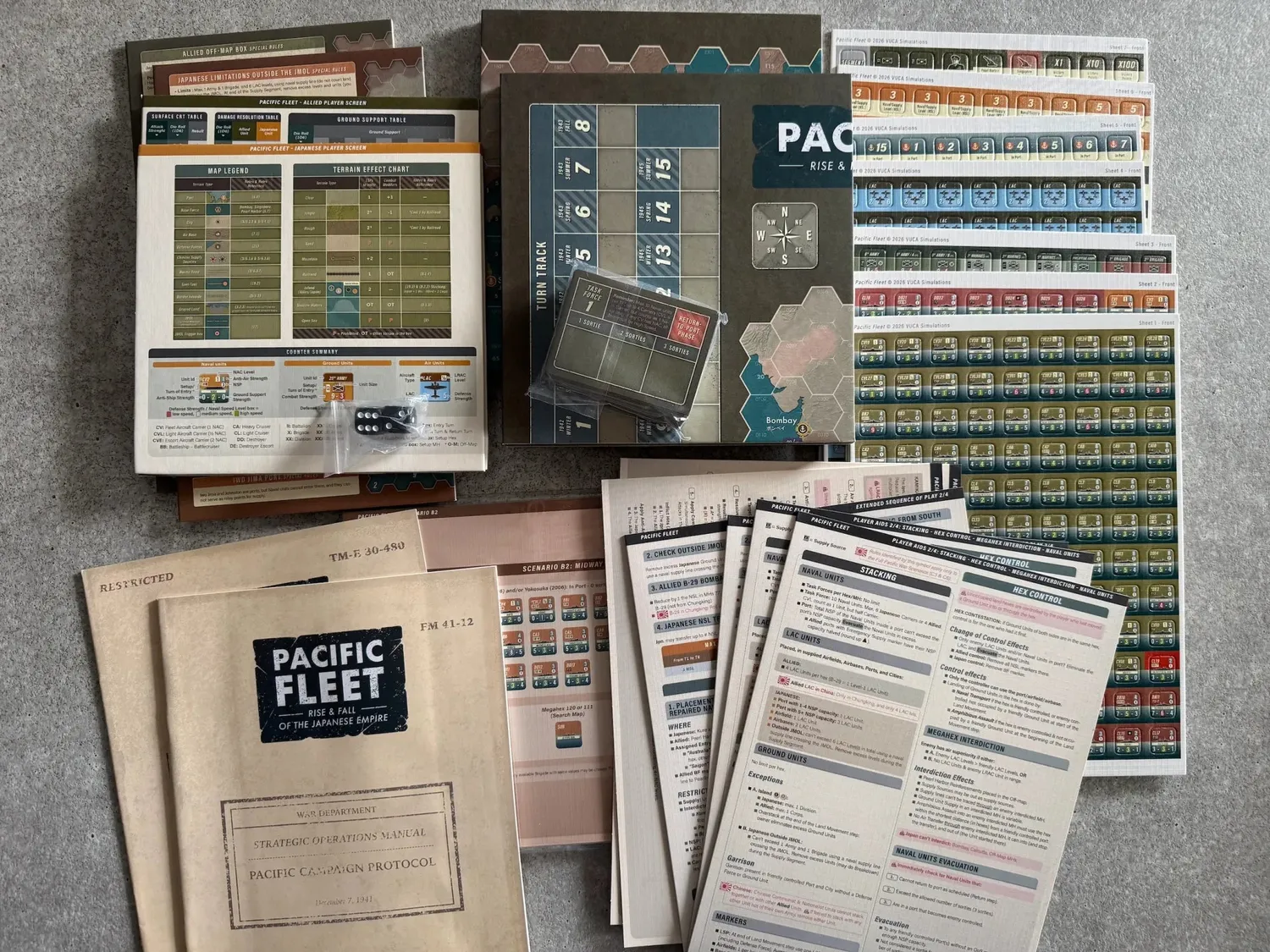 VUCA Pacific Fleet gioco strategico Pacifico WWII