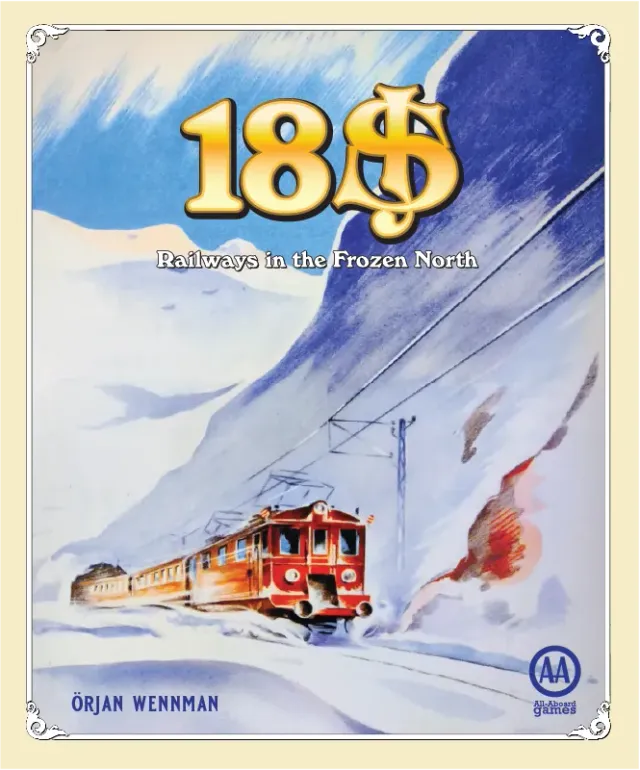 All-Aboard Games 18SJ Railways Frozen North gioco da tavolo preorder