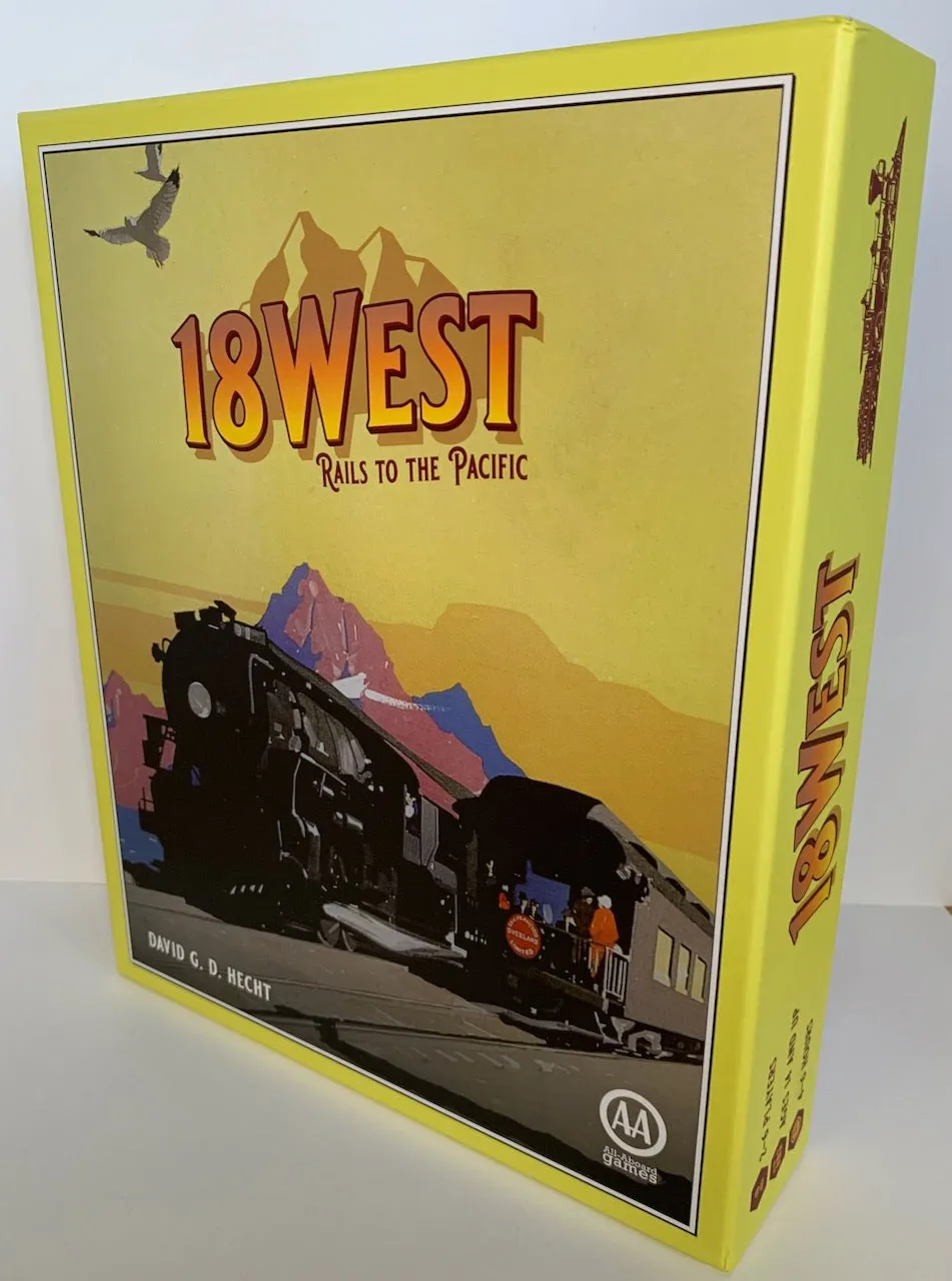 All-Aboard Games 18West gioco da tavolo edizione internazionale