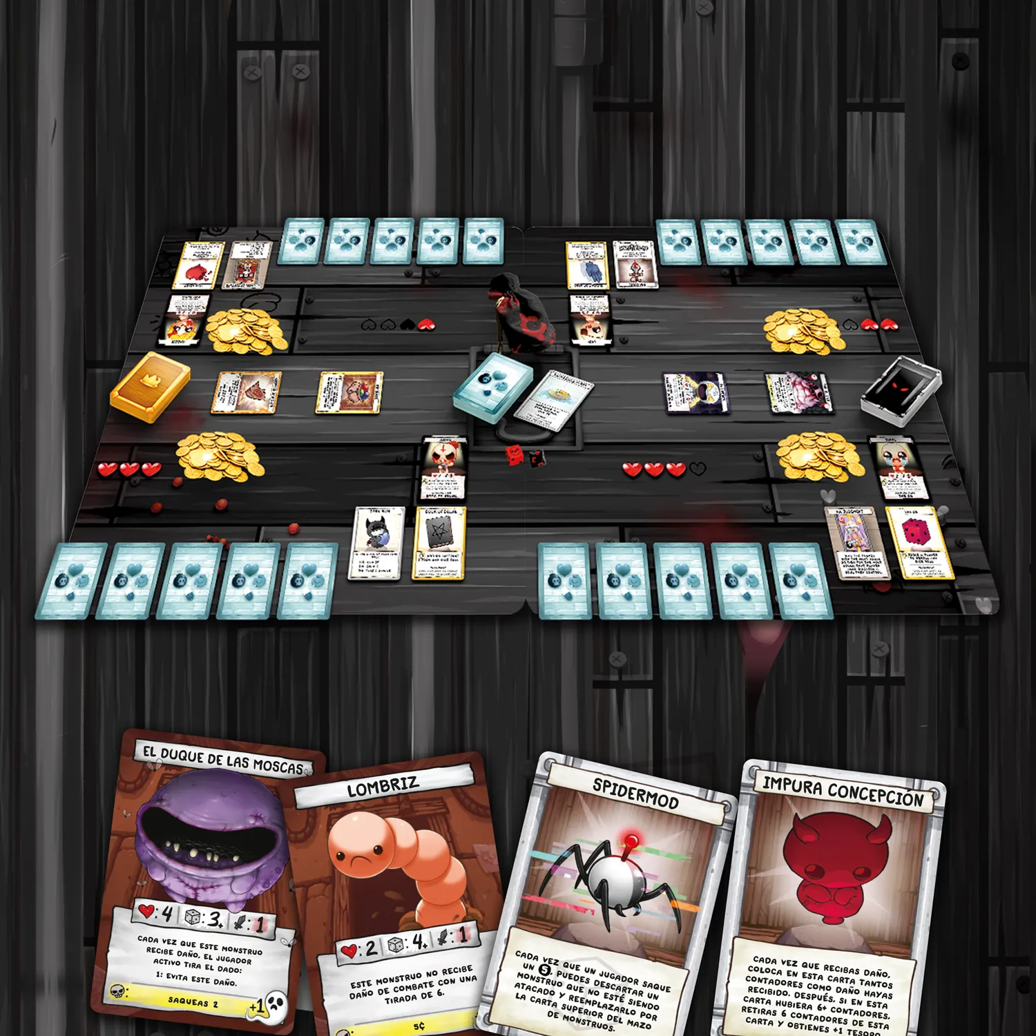 SD Games Binding of Isaac Four Souls carte 2edizione