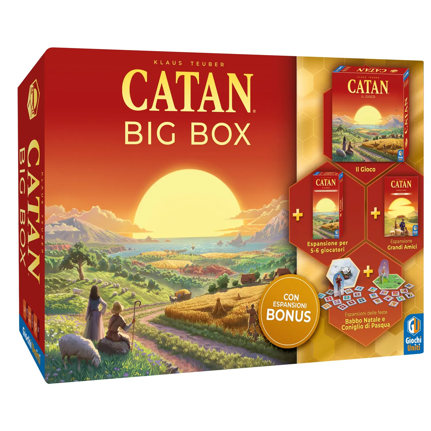 Catan Gioco Base Relaunch gioco da tavolo 3-4 giocatori