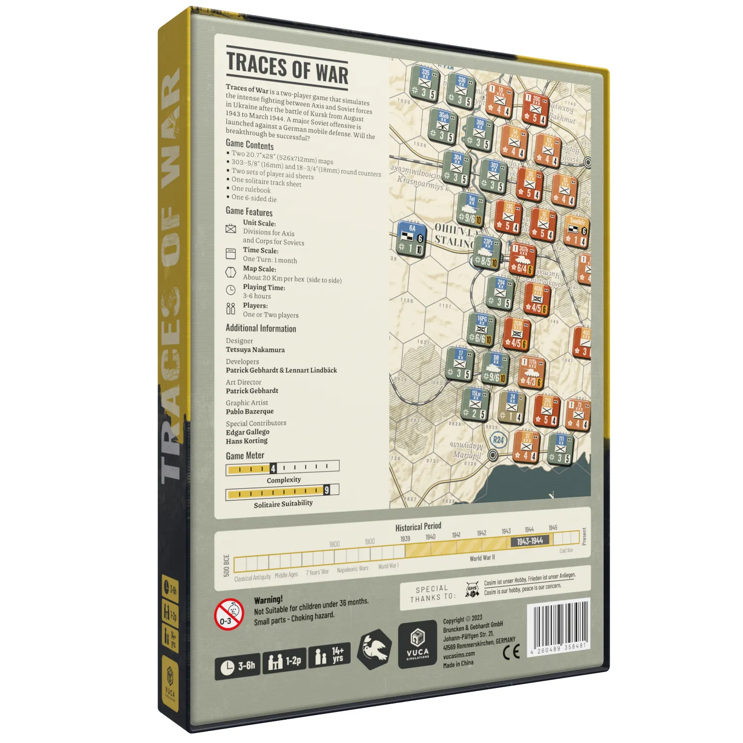 VUCA Simulations Traces of War wargame Kursk 1943