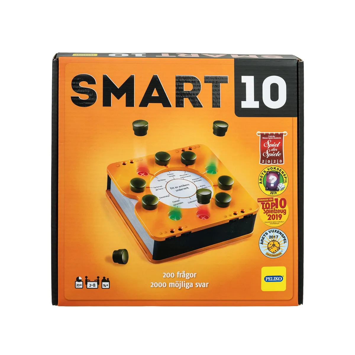 Peliko Smart10 svedese gioco quiz Smartbox domande