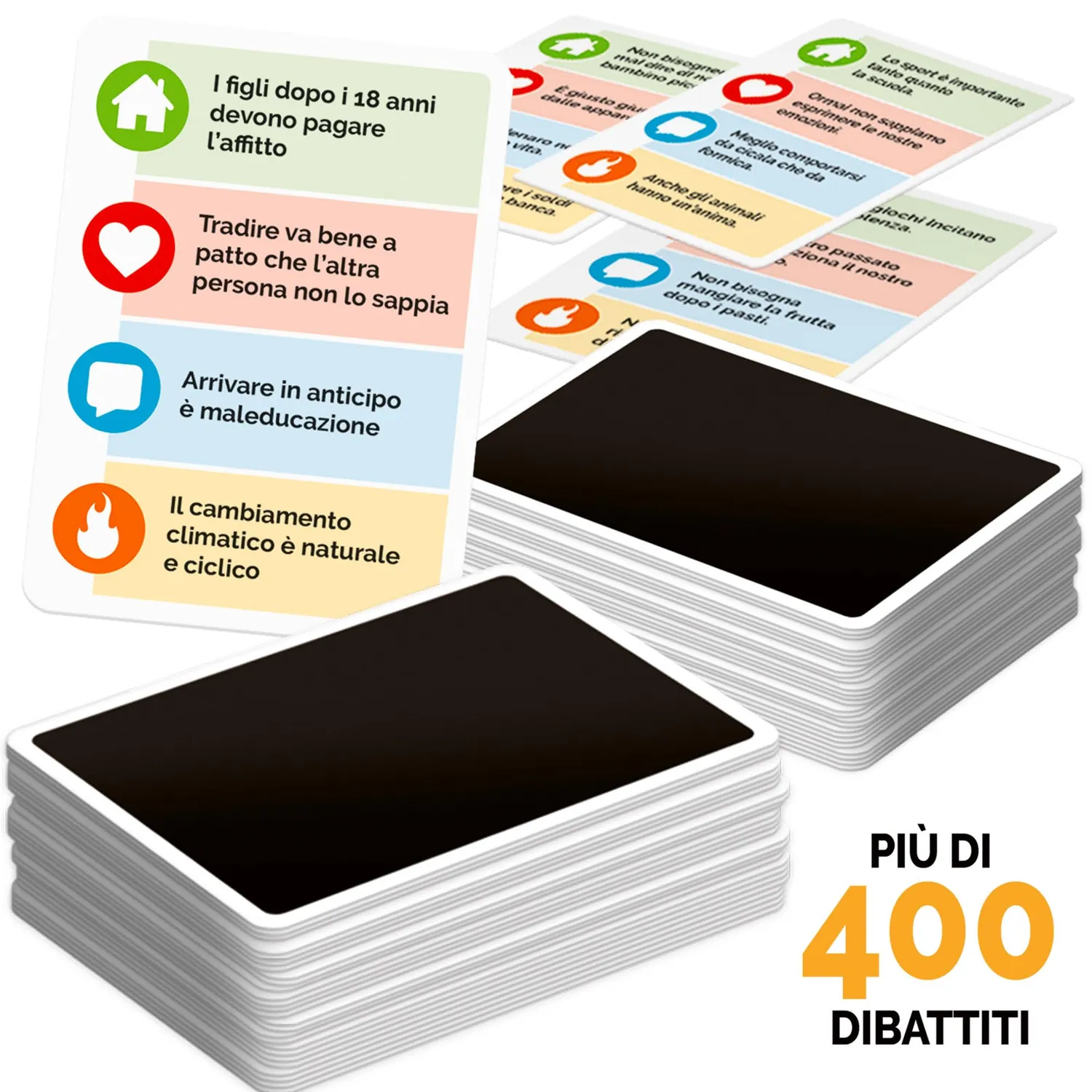 Ludic Dibattito IT59742 party game 3-10 giocatori debate