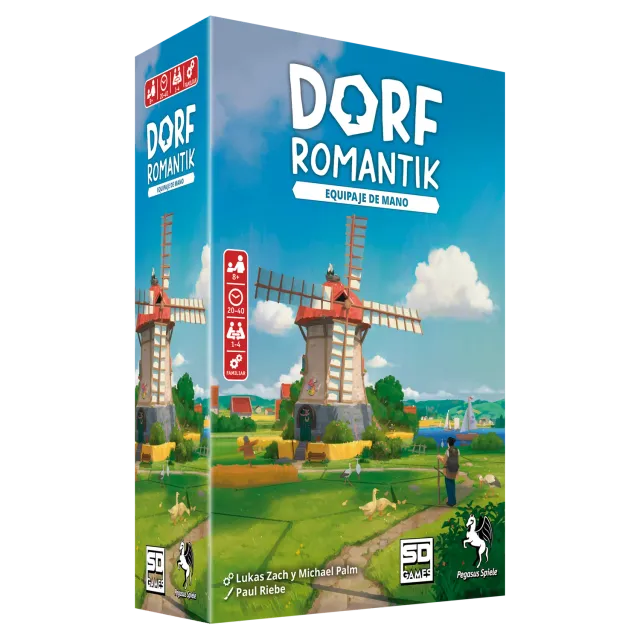 SD Games Dorfromantik Equipaje de Mano gioco puzzle portatile