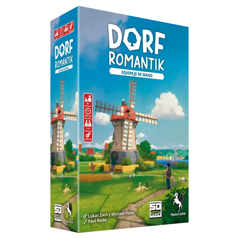 SD Games Dorfromantik Equipaje de Mano gioco puzzle portatile