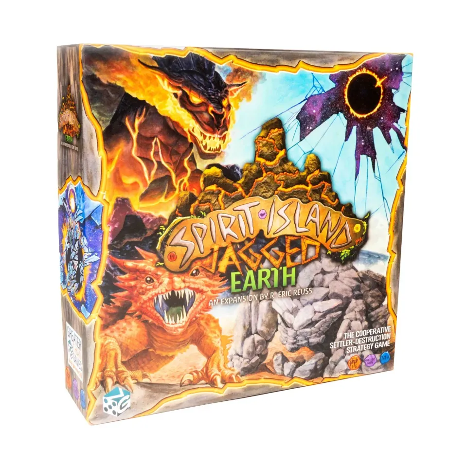 Spirit Island Jagged Earth espansione gioco cooperativo