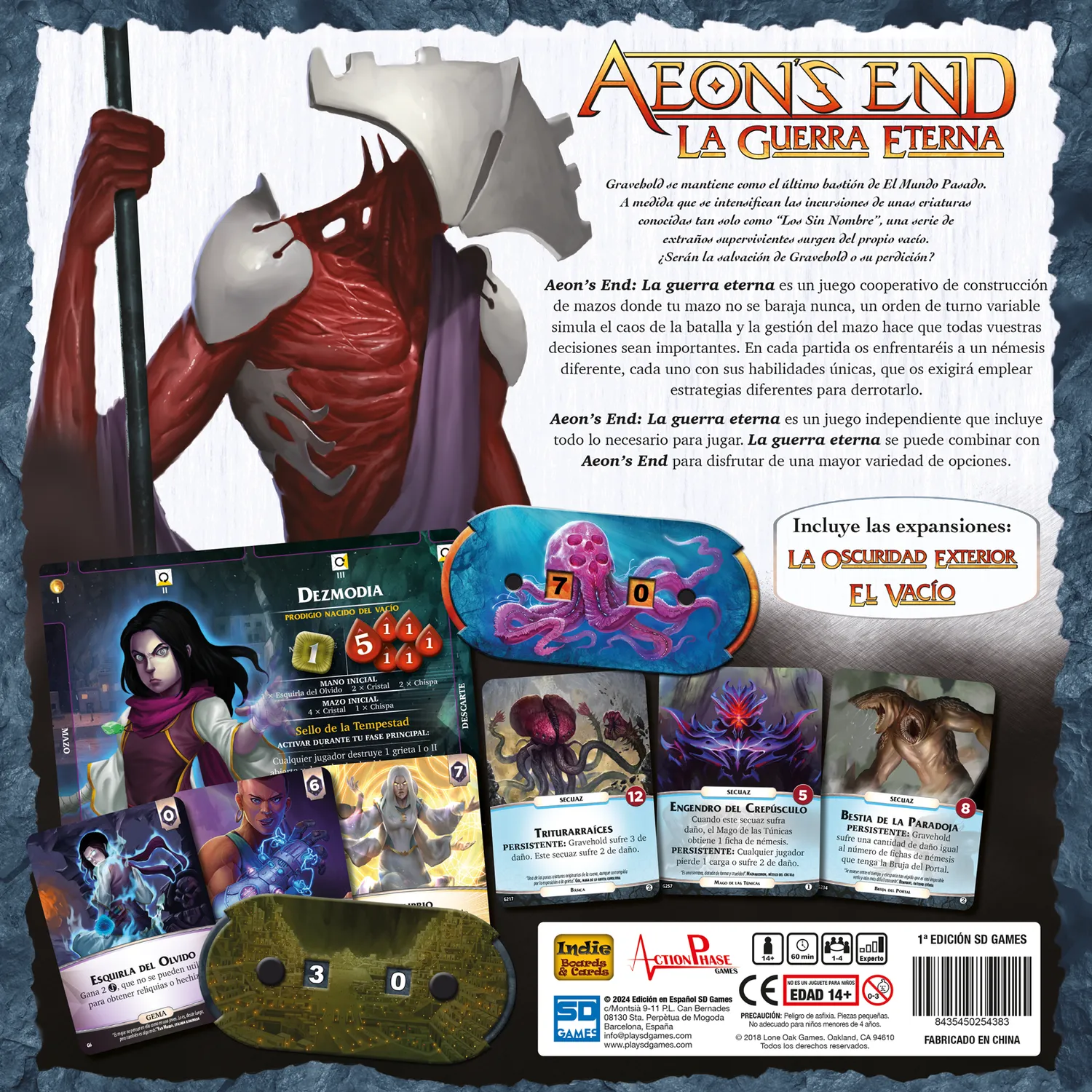 SD Games Aeon's End La Guerra Eterna gioco cooperativo carte