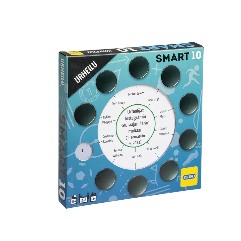 Peliko SMART10 Urheilu espansione quiz 50 carte sport