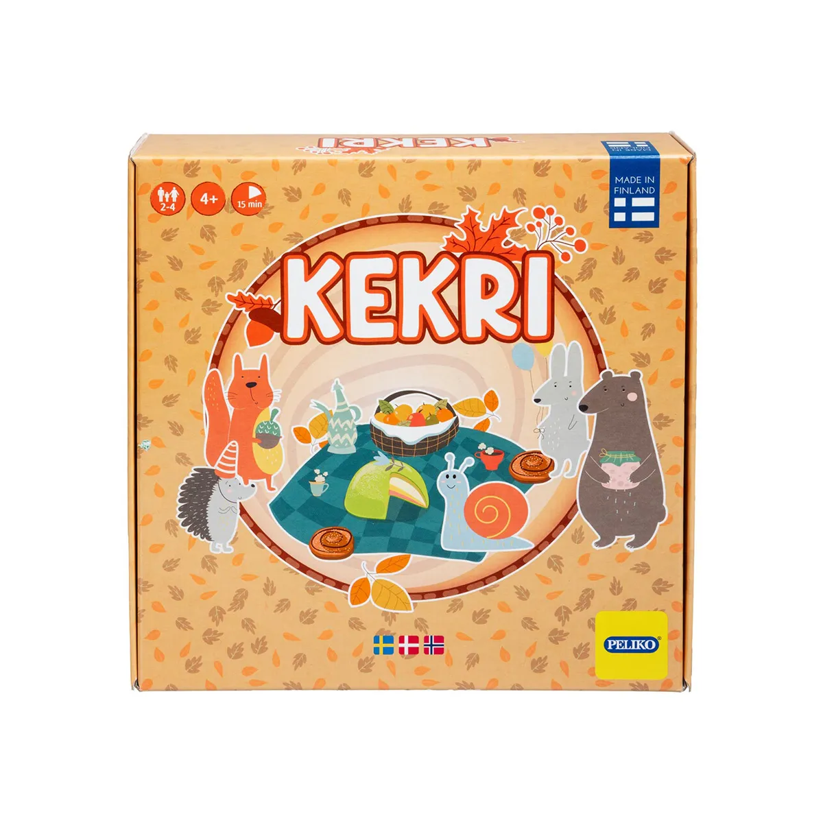 Peliko Kekri Memospel gioco memoria bambini svedese