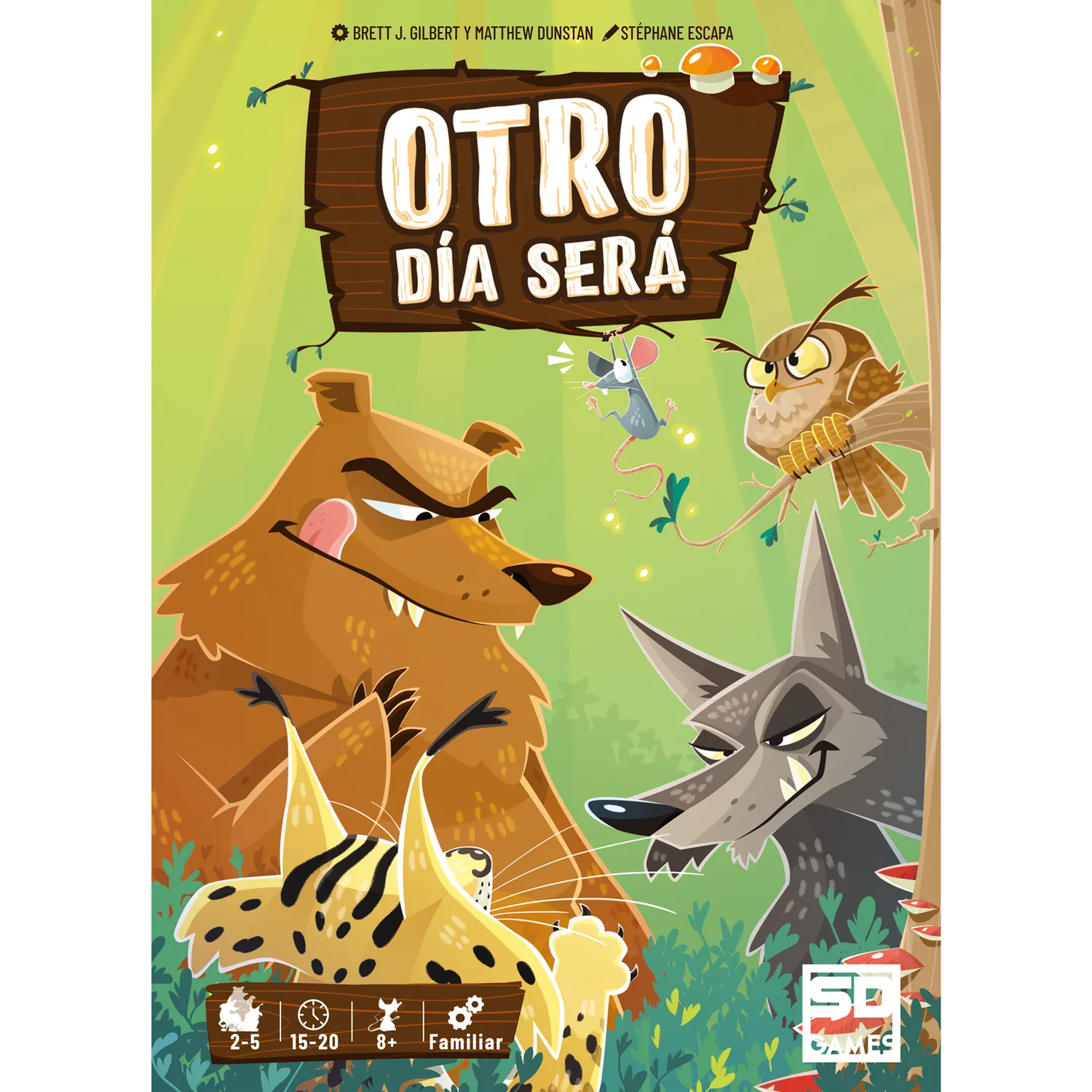 SD Games Otro Dia Sera gioco di carte deduzione
