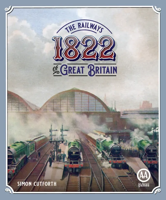 All-Aboard Games 1822 gioco da tavolo ferrovie Gran Bretagna esperti