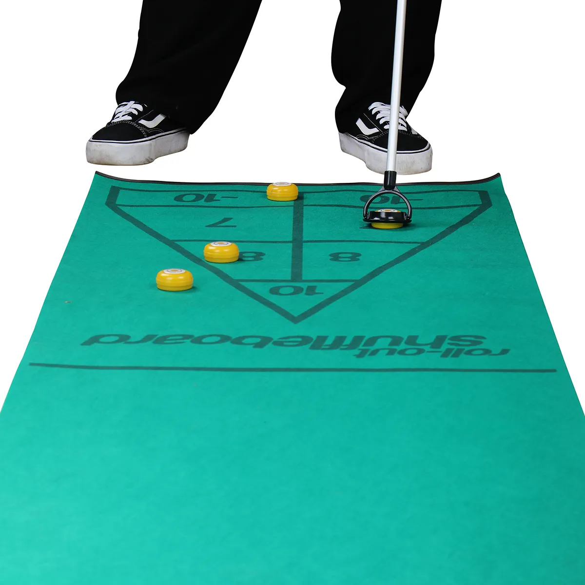 Peliko Shuffleboard gioco da pavimento mat 400x60