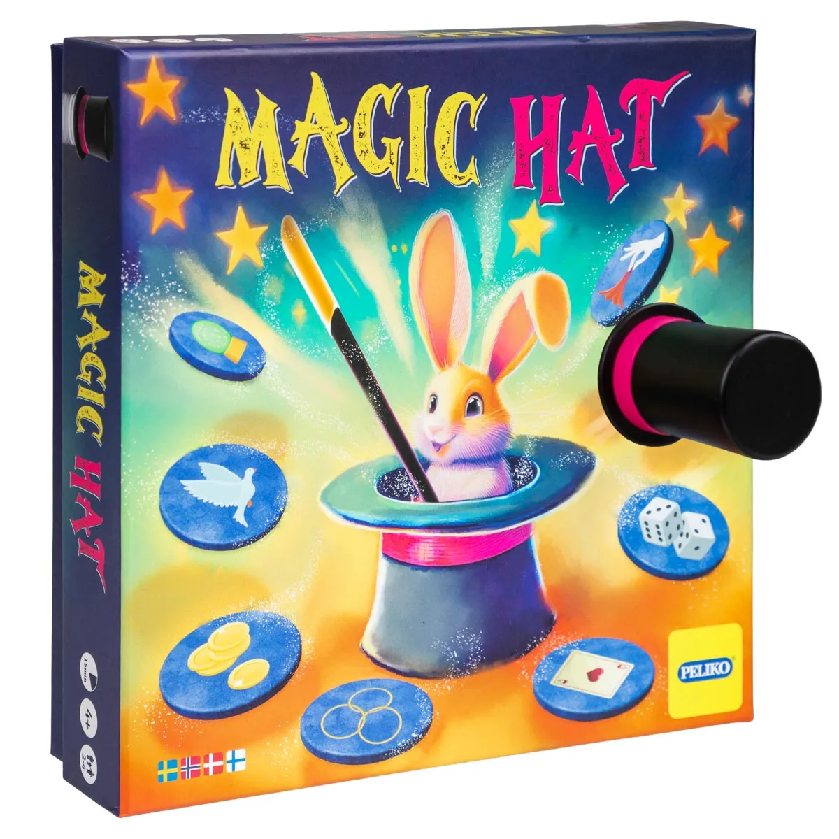 Peliko Magic Hat gioco memoria bambini cappello