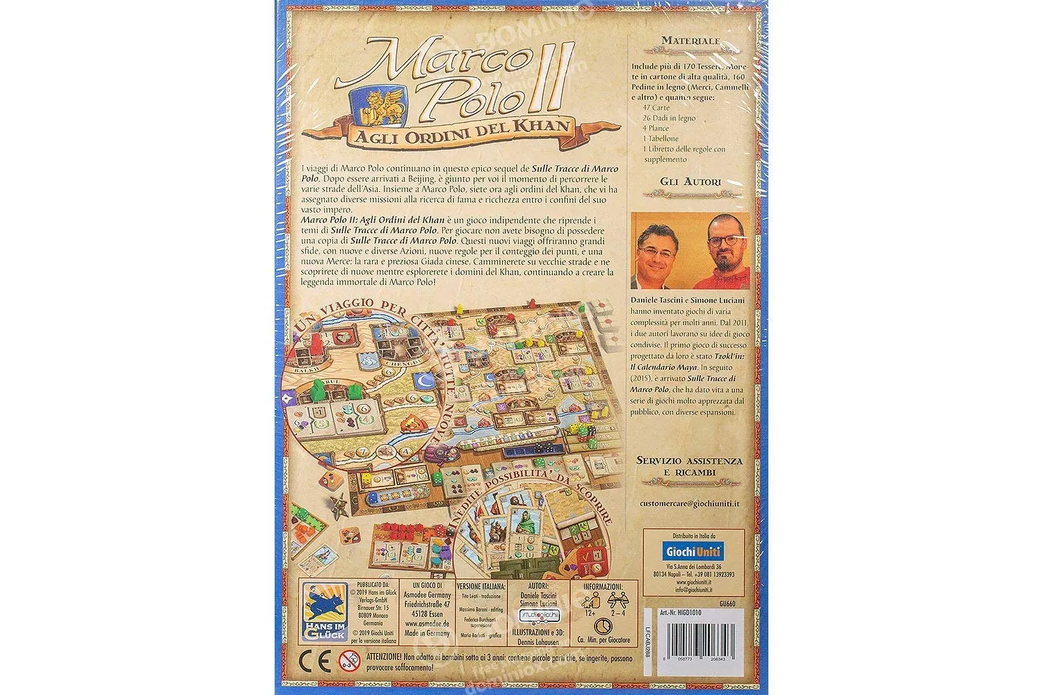 Giochi Uniti Marco Polo II GU660 gioco tavolo Asia