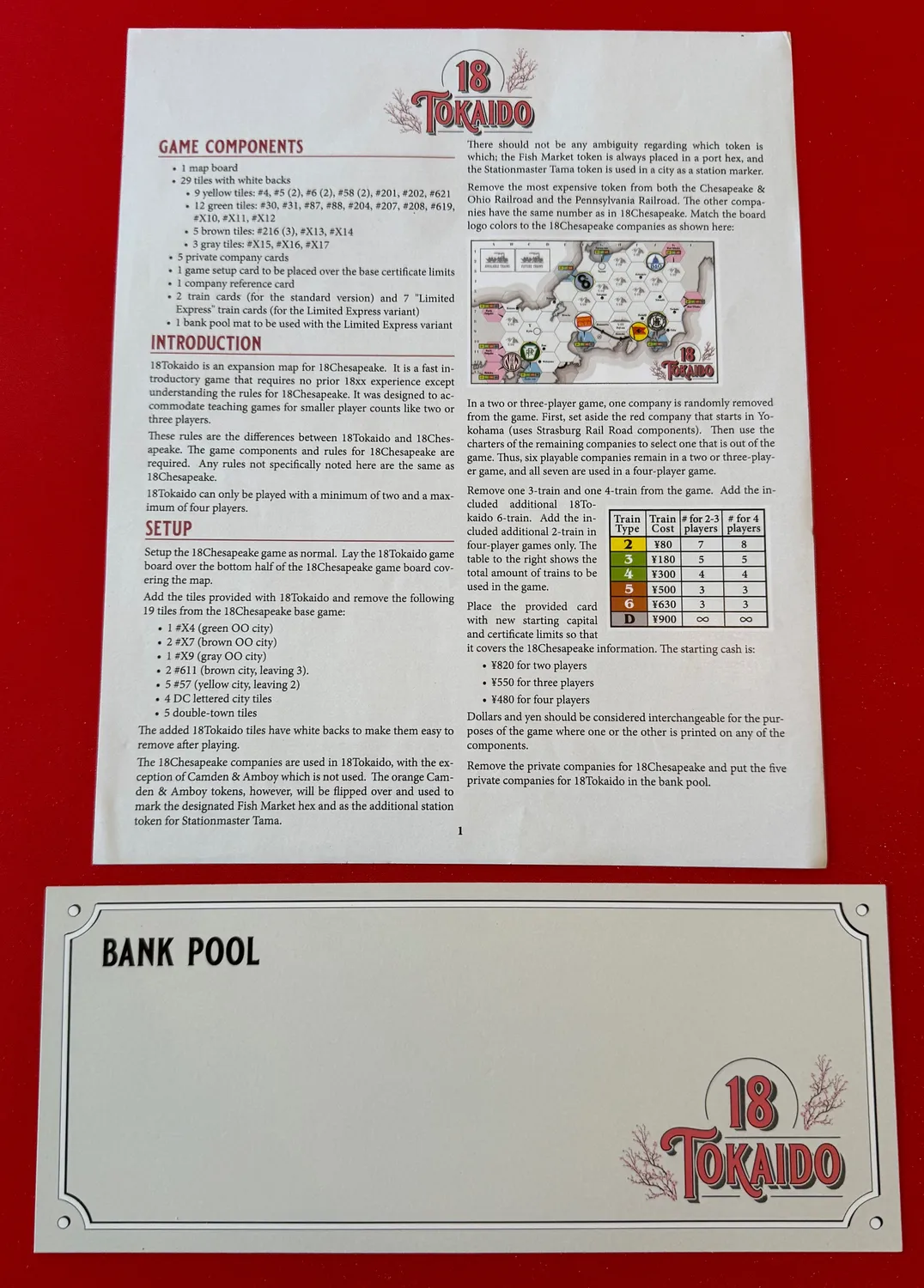 All-Aboard Games 18Tokaido espansione 18Chesapeake international