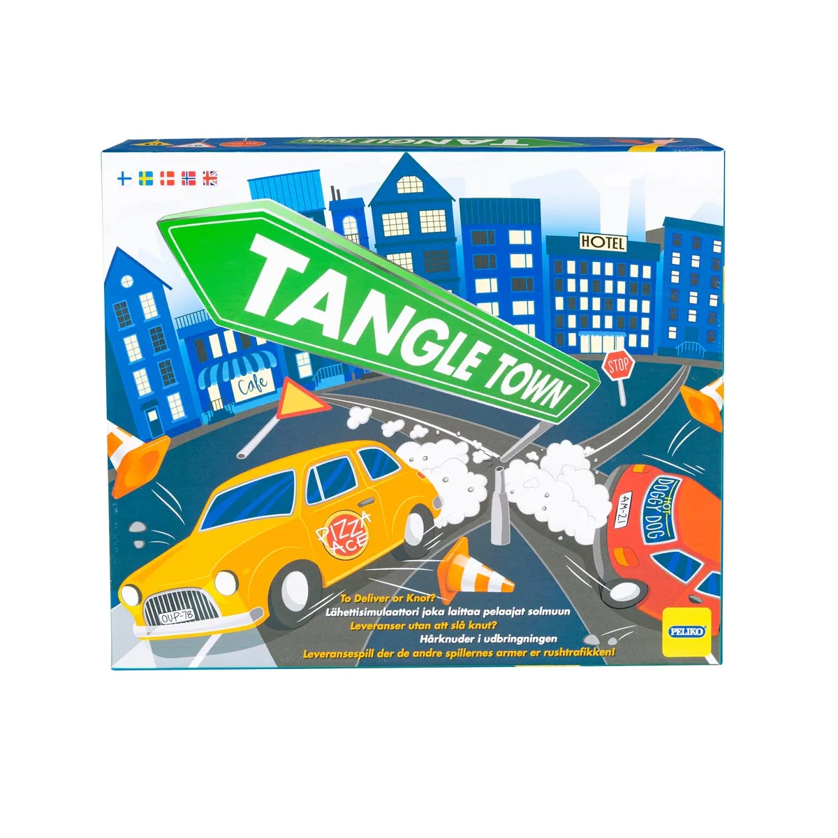 Peliko Tangle Town gioco da tavolo consegne cooperativo