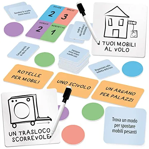 Ludic Idea Vincente party game IT55485 pack da 2