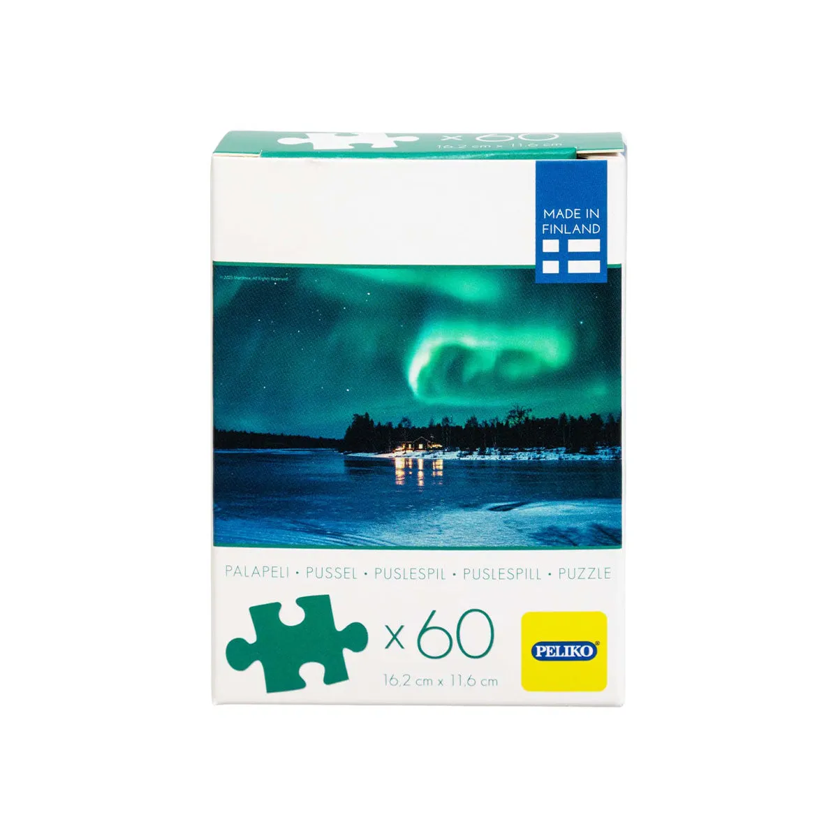 Peliko Minipalapeli Revontulet puzzle 60 pezzi aurora boreale