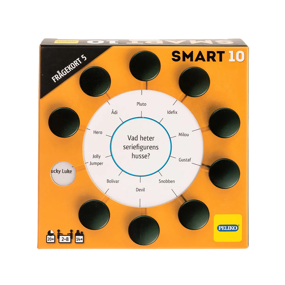 Peliko Smart10 Frågekort 5 espansione quiz svedese
