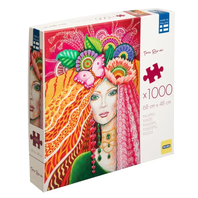 Peliko Terttu Raja-aho Kukkaistytto puzzle 1000 pezzi
