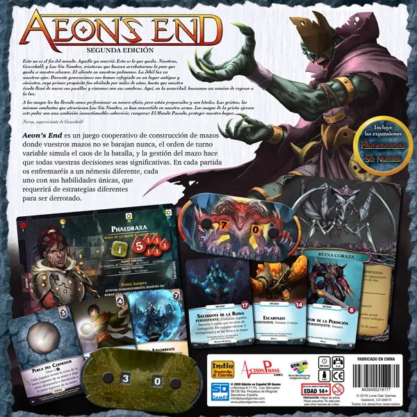 SD Games Aeon's End gioco cooperativo base + espansioni