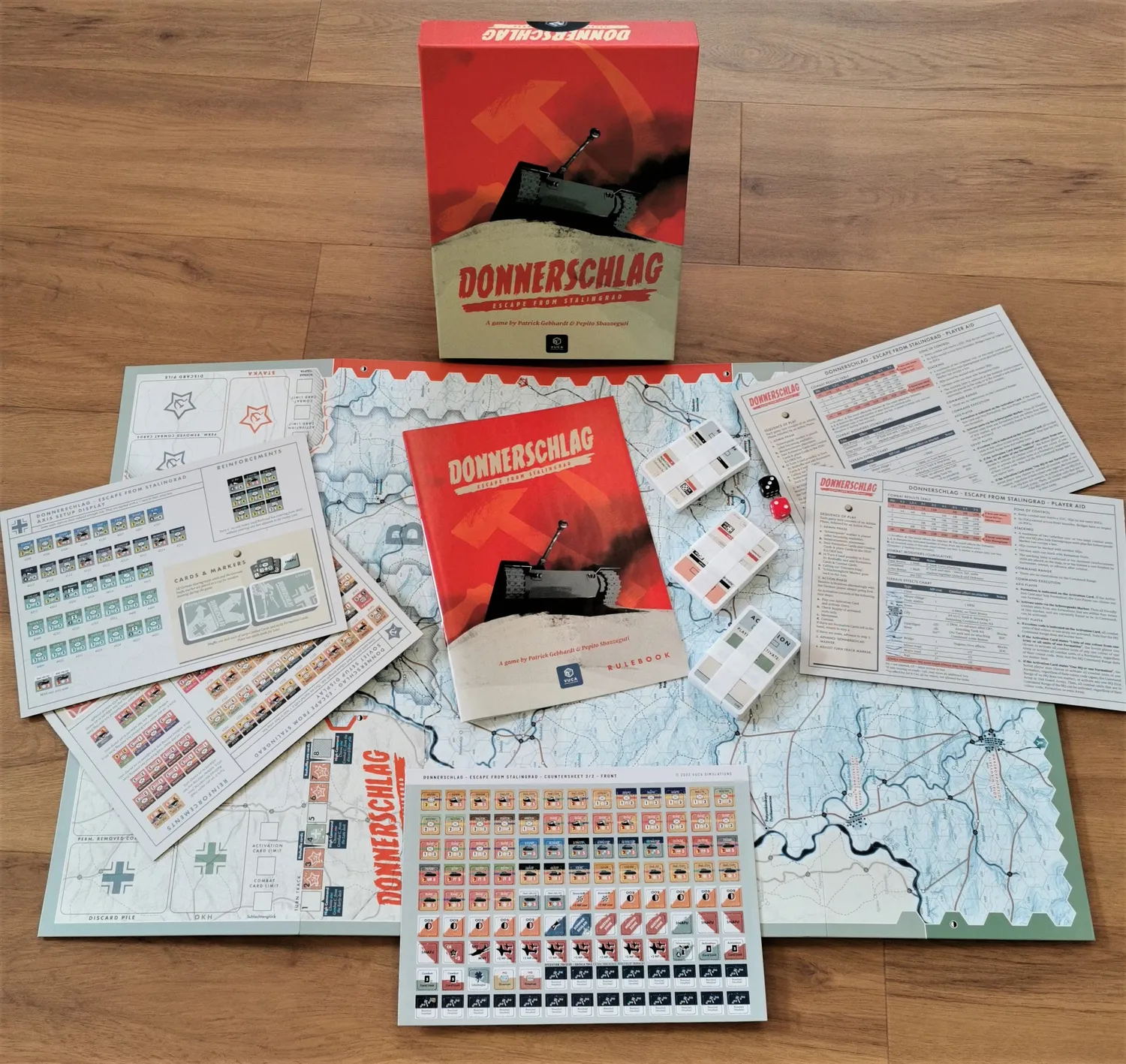 VUCA Simulations Donnerschlag Stalingrad wargame 2 giocatori